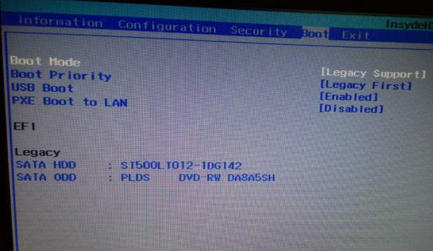 联想笔记本B50-30,win8改win7蓝屏解决方法图2
